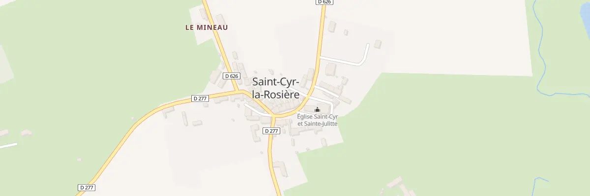 Plan du 9 Rue des Tailleurs à Saint-Cyr-la-Rosière