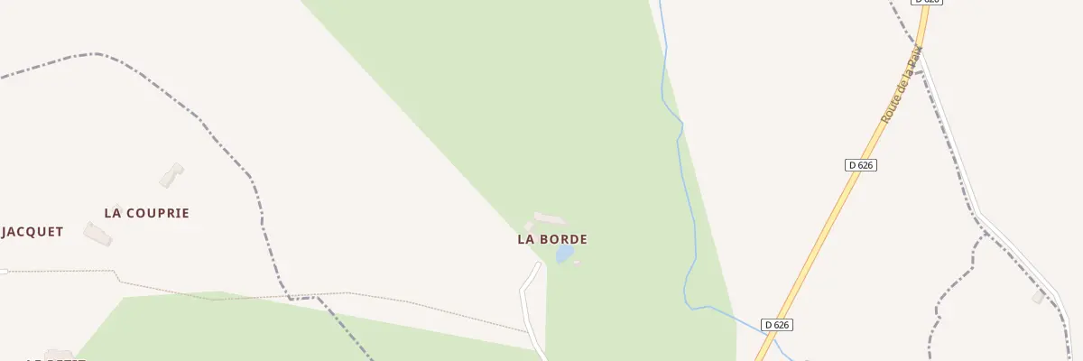Plan du 33 La Borde à Dame-Marie