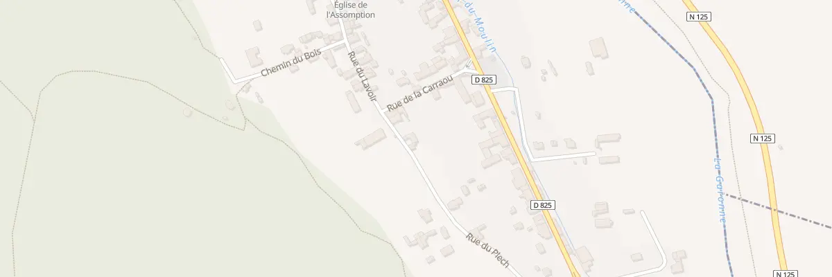 Plan du 3 Rue Plech à Esténos