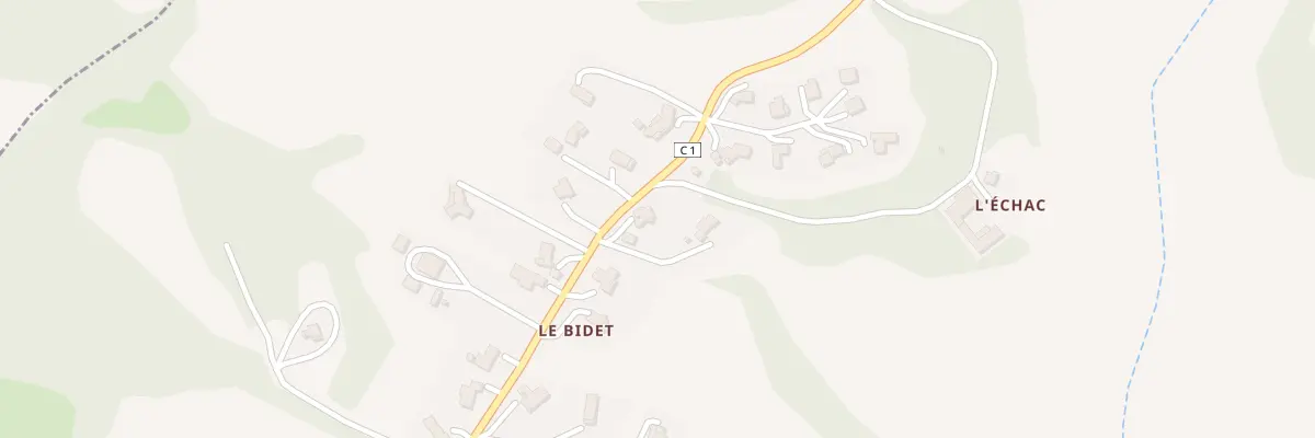 Plan du 5089 L’Echac à Leboulin