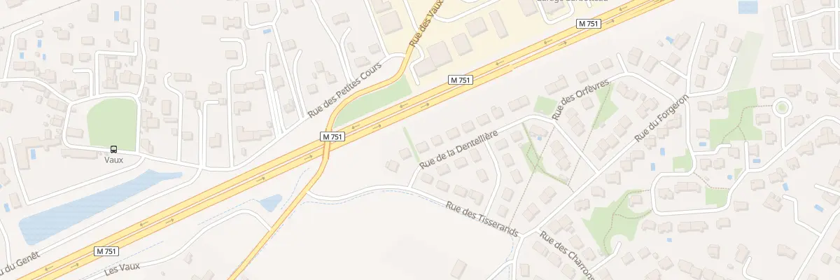 Plan du 25 Rue de la Dentellière à Joué-lès-Tours