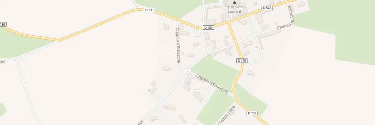 Plan du 5180 Au Village à Lalanne-Arqué