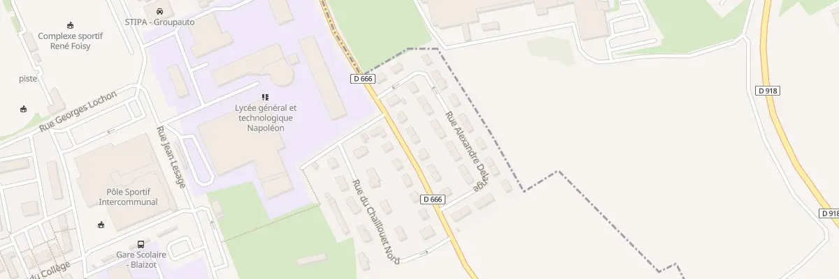 Plan du 20A Rue de Chennebrun à L’Aigle