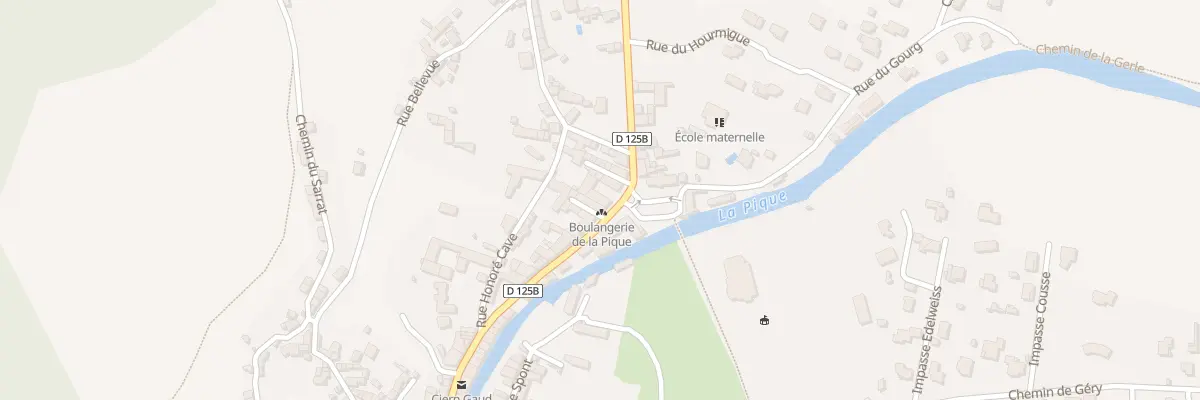 Plan du 61 Rue du Docteur Huguet à Cierp-Gaud