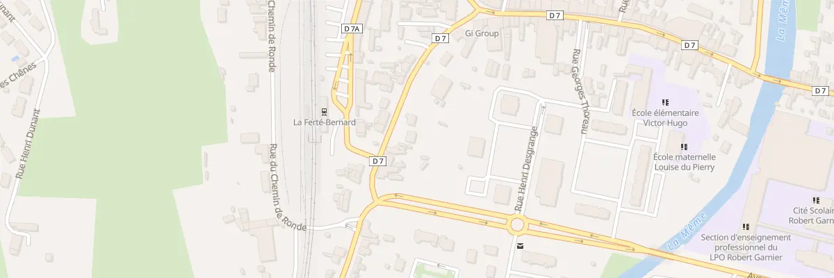 Plan du 3B Rue Marceau à La Ferté-Bernard