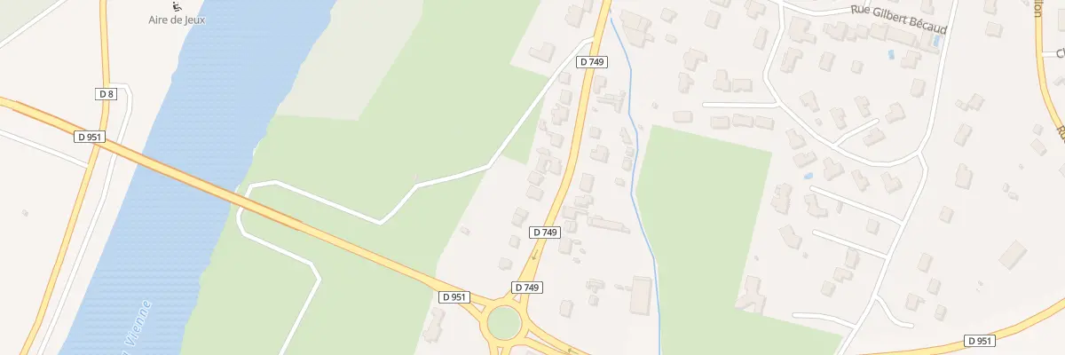Plan du 30 Rue de Lussac à Chauvigny