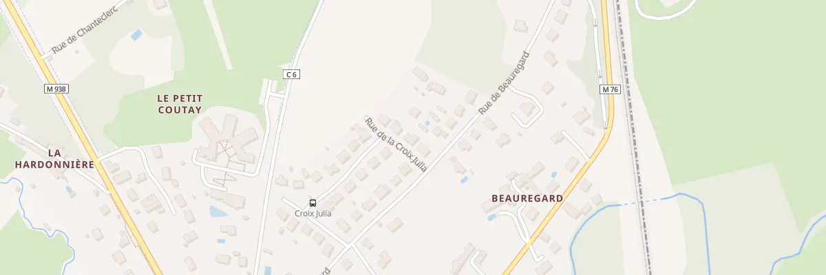 Plan du 28 Rue de la Croix Julia à La Membrolle-sur-Choisille