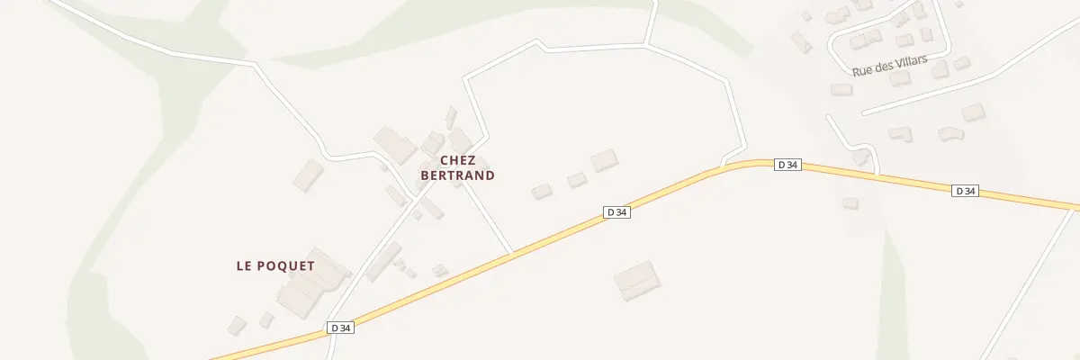 Plan du 4 Chez Bertrand à Availles-Limouzine