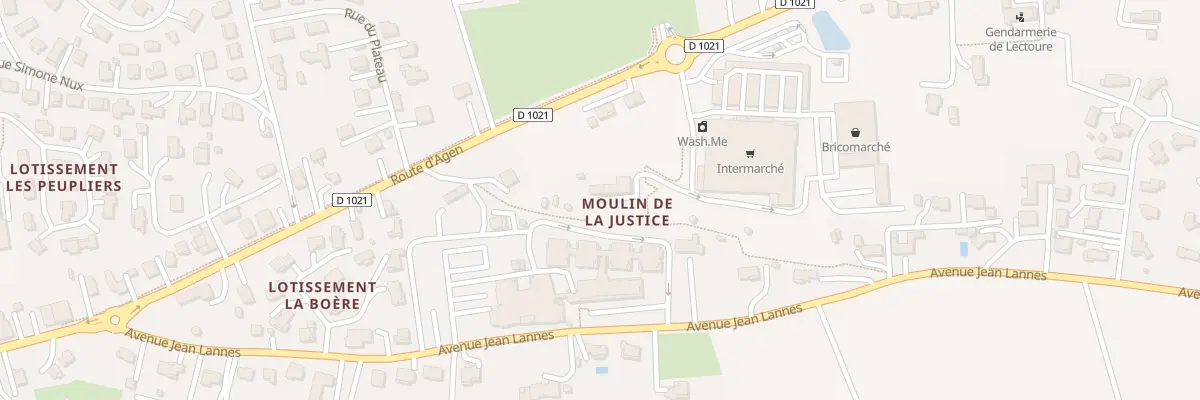 Plan du 6286 Moulin de la Justice à Lectoure