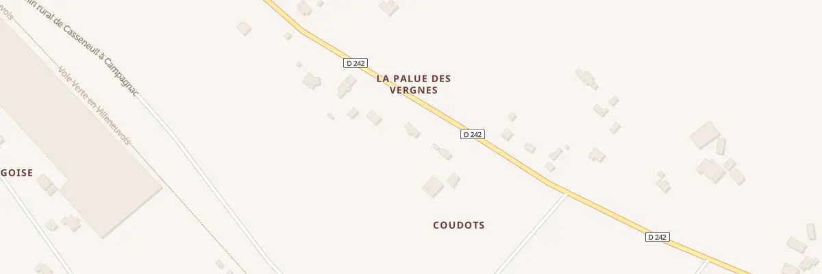 Plan du 755 Coudots à Casseneuil