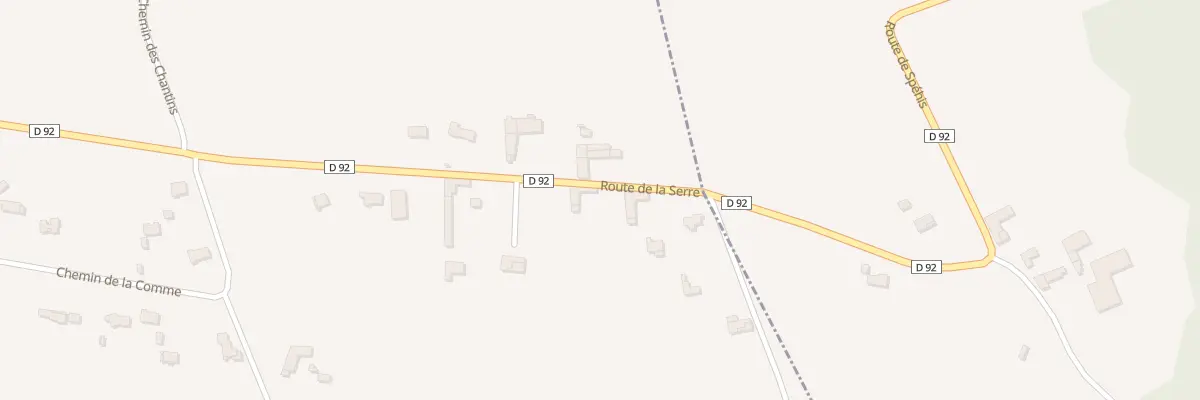 Plan du 14 Hameau de Lasserre à Bordes-de-Rivière