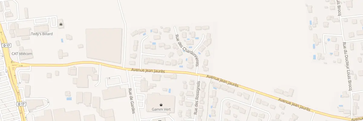 Plan du 5 Rue des Chardonnerets à Boé