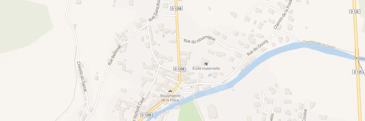 Plan du 62 Rue du Docteur Huguet à Cierp-Gaud