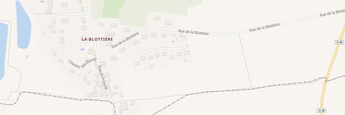 Plan du 12 Imp des Bleuets à Beaumont-Louestault