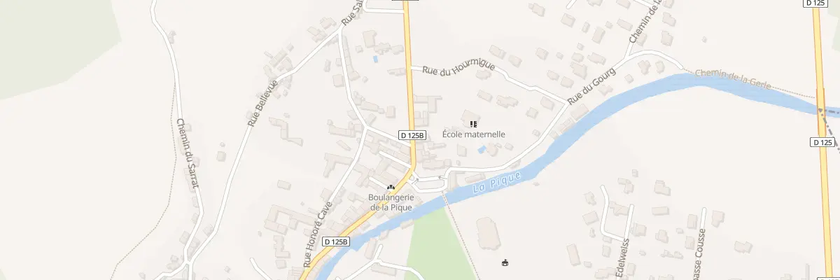 Plan du 58 Rue du Docteur Huguet à Cierp-Gaud