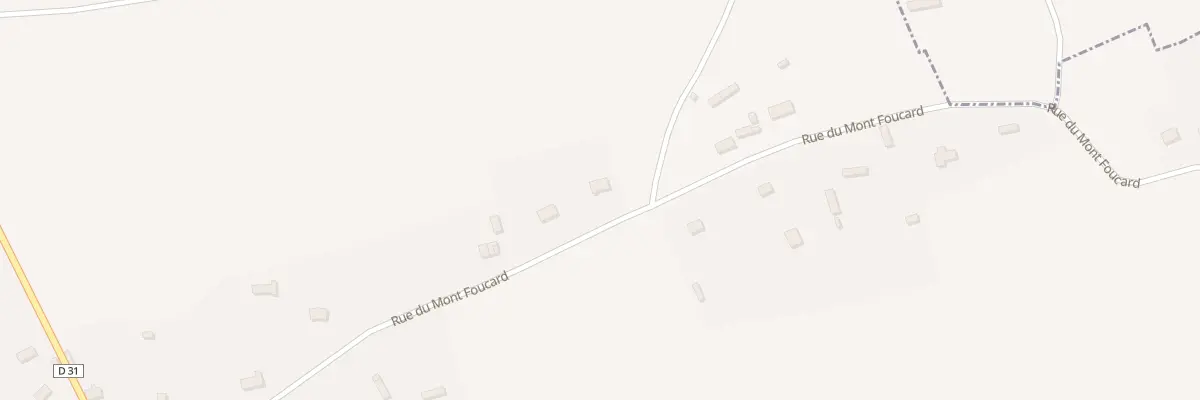 Plan du 400 Rue du Mont Foucard à Berthouville