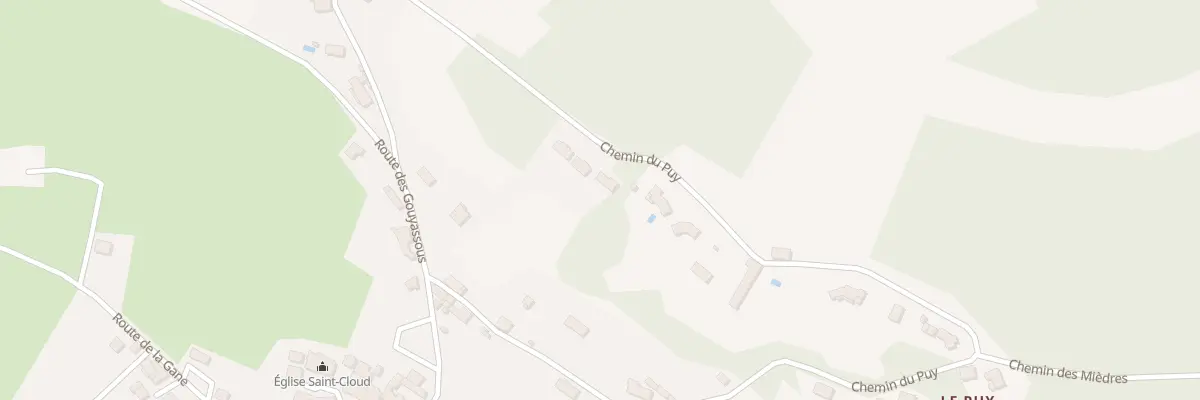 Plan du 9218 Le Bigas à Biras