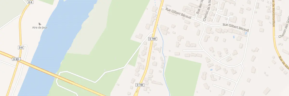 Plan du 22B Rue de Lussac à Chauvigny