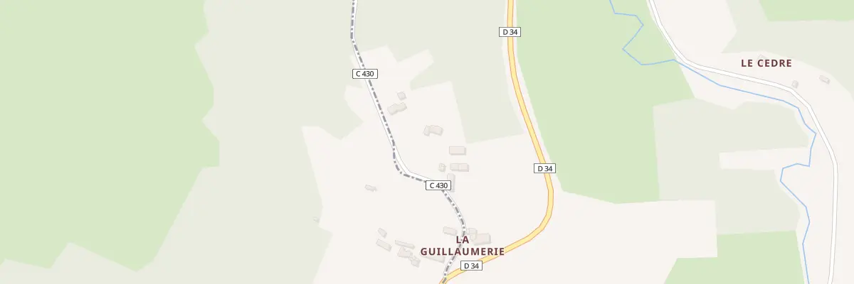 Plan du 5216 La Guillaumerie à Vancé