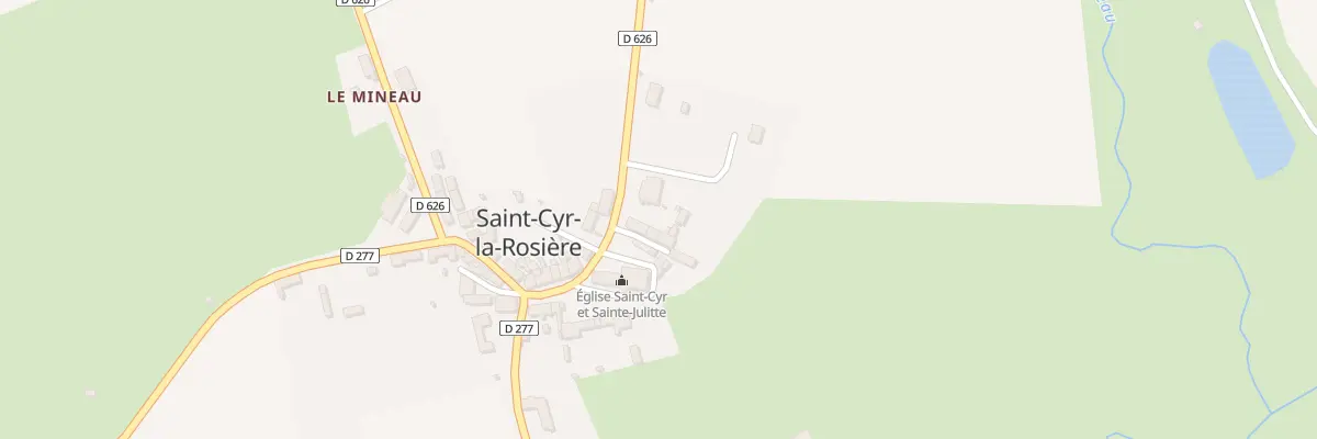 Plan du 33A Rue des Tailleurs à Saint-Cyr-la-Rosière