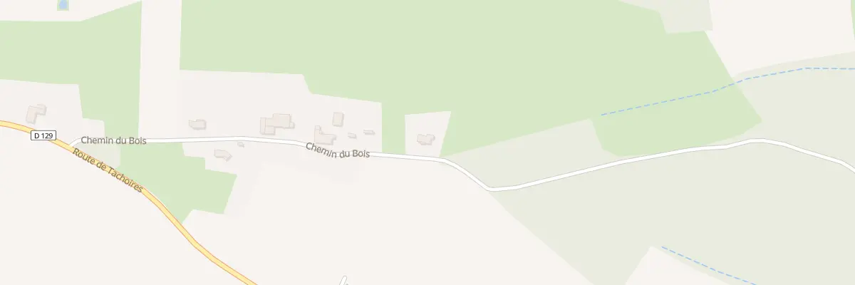 Plan du 447 Chem du Bois à Monferran-Plavès