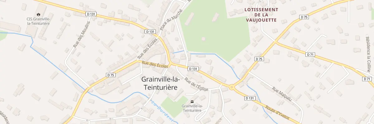 Plan du 1 Rue Foire de la Chandeleur à Grainville-la-Teinturière