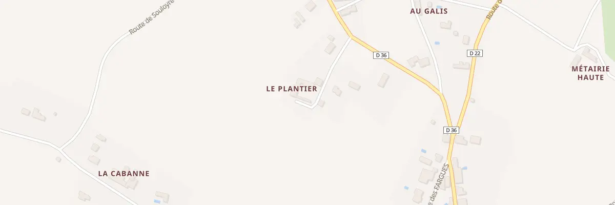 Plan du 49 La Cabanne à Faux-en-Périgord