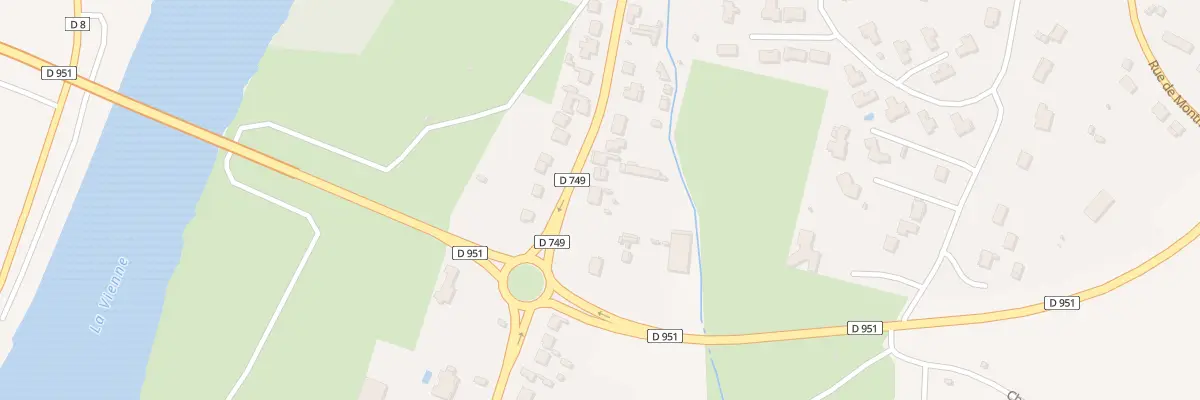 Plan du 45 Rue de Lussac à Chauvigny