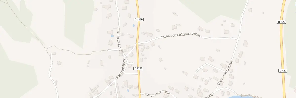 Plan du 2 Che du Château d’Aston à Cierp-Gaud