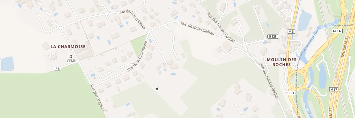 Plan du 16B Rue de Bois Billières à Fondettes
