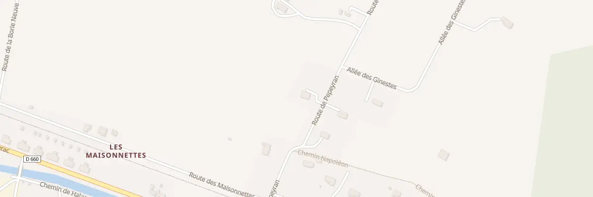 Plan du 15 Rte de Pepeyran à Saint-Capraise-de-Lalinde