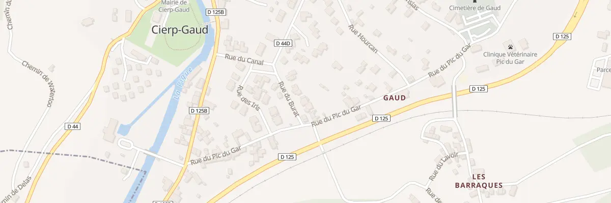 Plan du 19 Rue du Burat à Cierp-Gaud