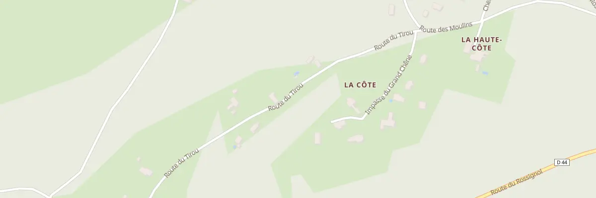 Plan du 98A La Cote à Saint-Paul-de-Serre