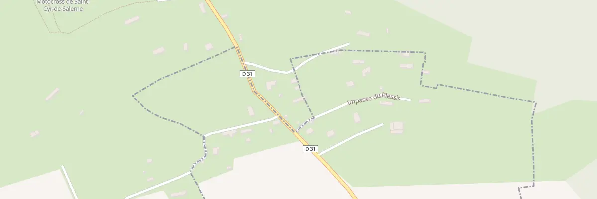 Plan du 399 Rue du Plessis à Berthouville