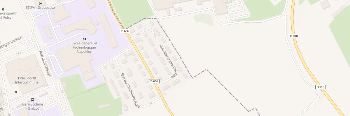 Plan du 8 Rue Alexandre Delange à L’Aigle