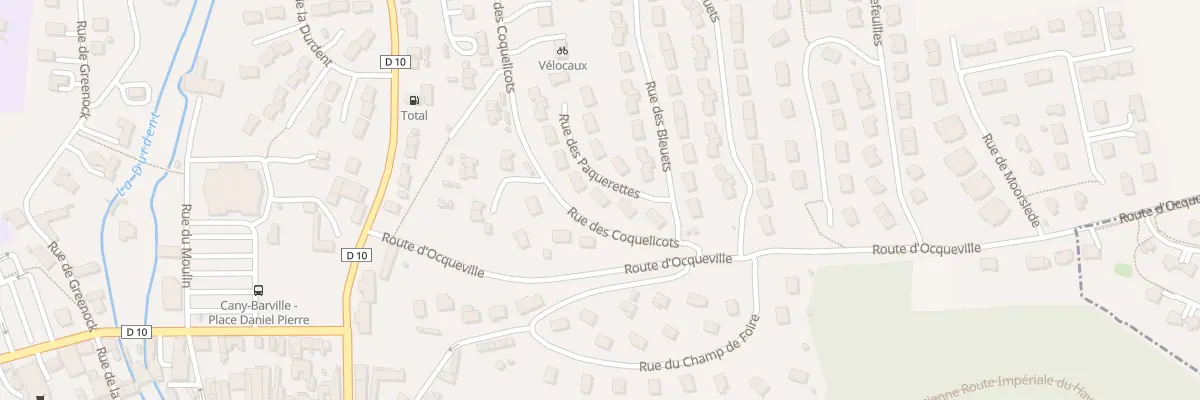 Plan du 5 Rue des Paquerettes à Cany-Barville