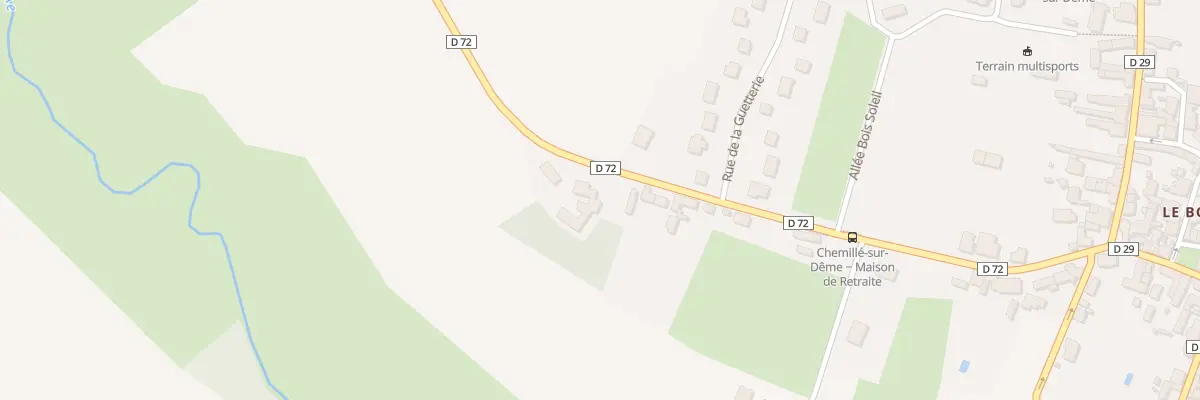 Plan du 26 Rue de l’Aubinerie à Chemillé-sur-Dême