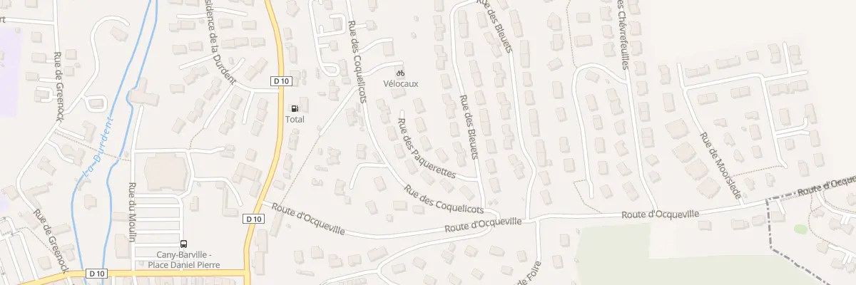 Plan du 4 Rue des Paquerettes à Cany-Barville