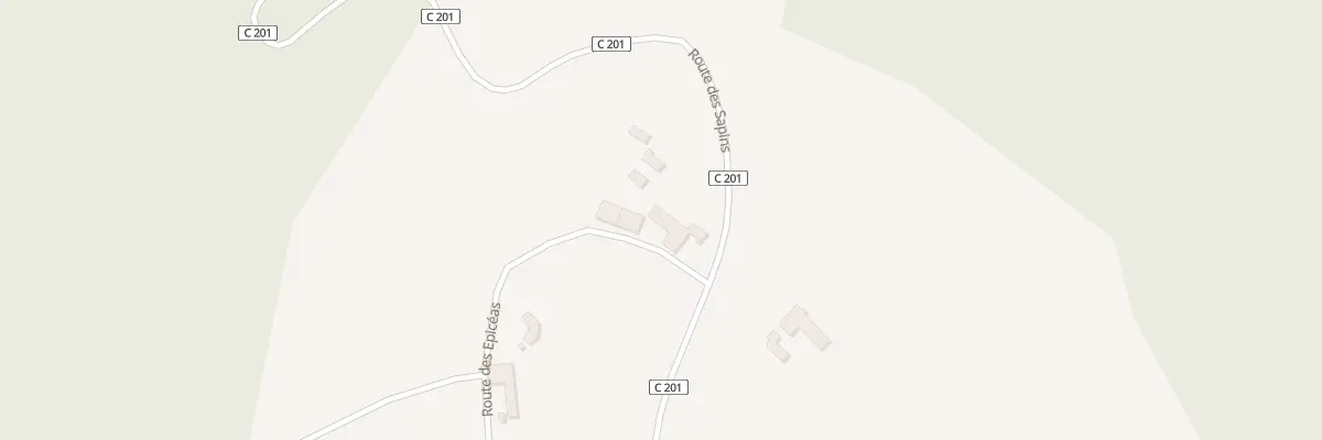 Plan du 32 Rte des Epicéas à Busserolles