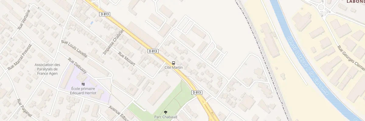 Plan du 62 Av Jean Jaurès à Agen