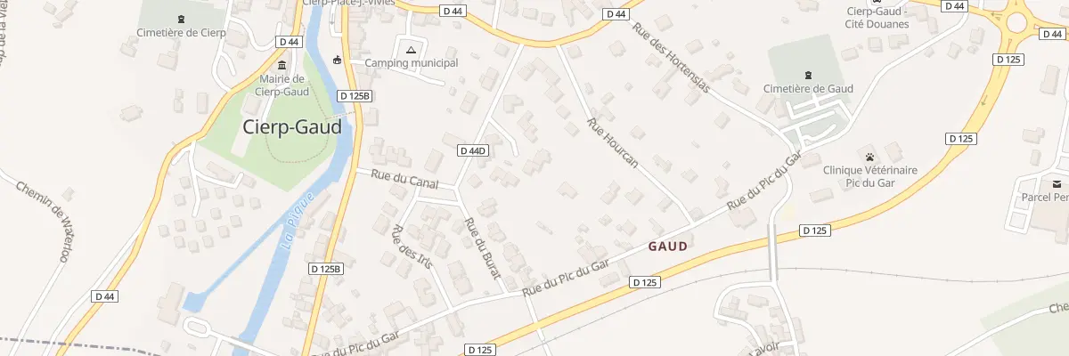 Plan du 7 Imp de Batan à Cierp-Gaud