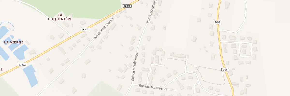 Plan du 15 Rue du Montlevroux à Lavaré