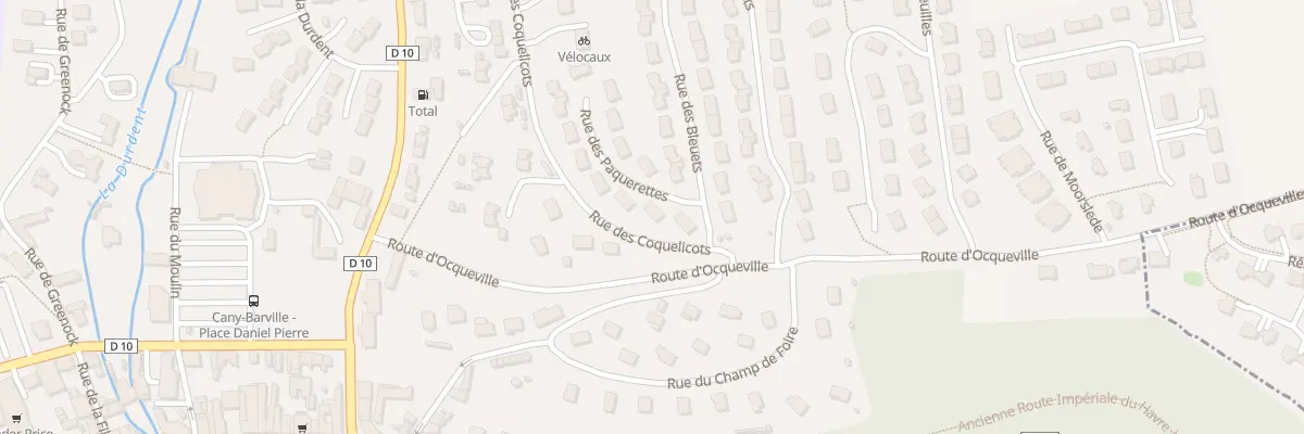 Plan du 3 Rue des Paquerettes à Cany-Barville