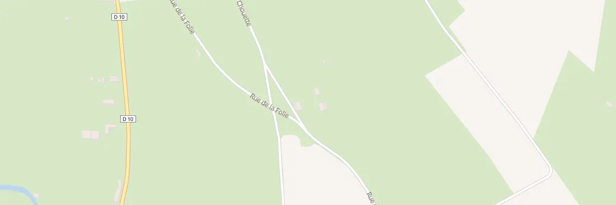 Plan du 3 Rue de la Folie à Vittefleur