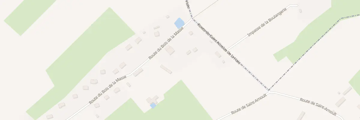 Plan du 485 Rte de la Masse à Anquetierville