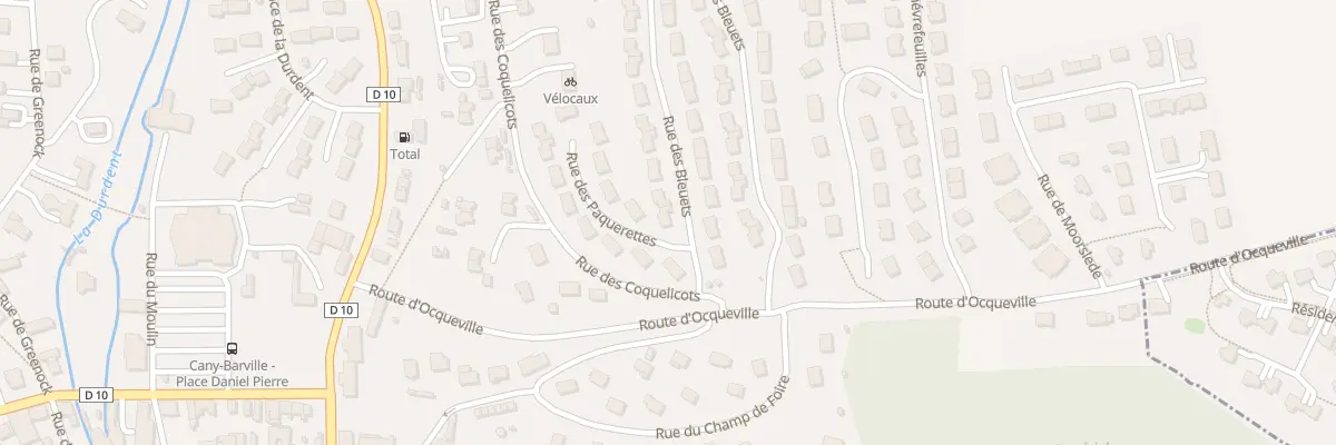 Plan du 1 Rue des Bleuets à Cany-Barville
