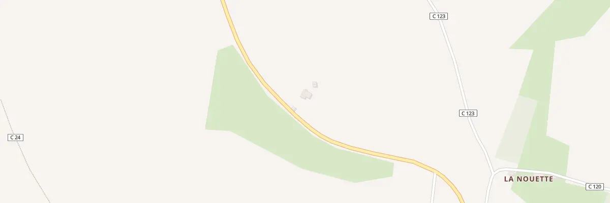 Plan du 2495 Rte de Cogners à Val-d’Étangson