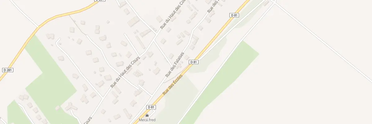 Plan du 4 Rue des Falaises à Norville