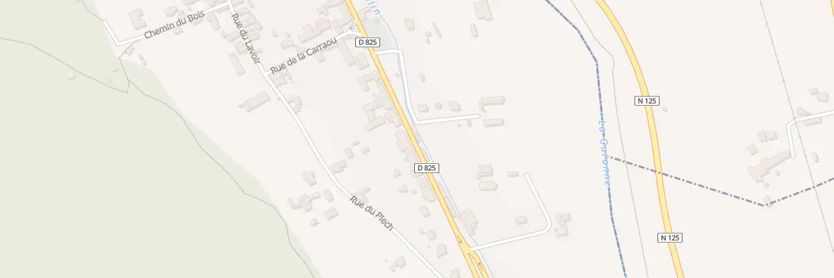 Plan du 4 Imp du Bel Gazou à Esténos