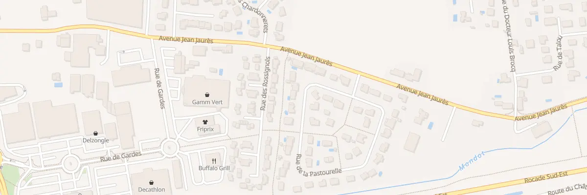 Plan du 16 Rue de la Pastourelle à Boé